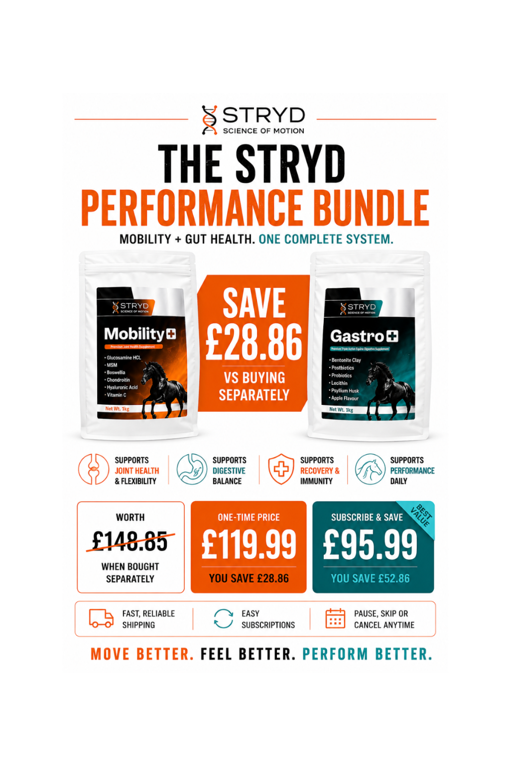 STRYD PERFORMANCE (40 DAY SUPPLY)